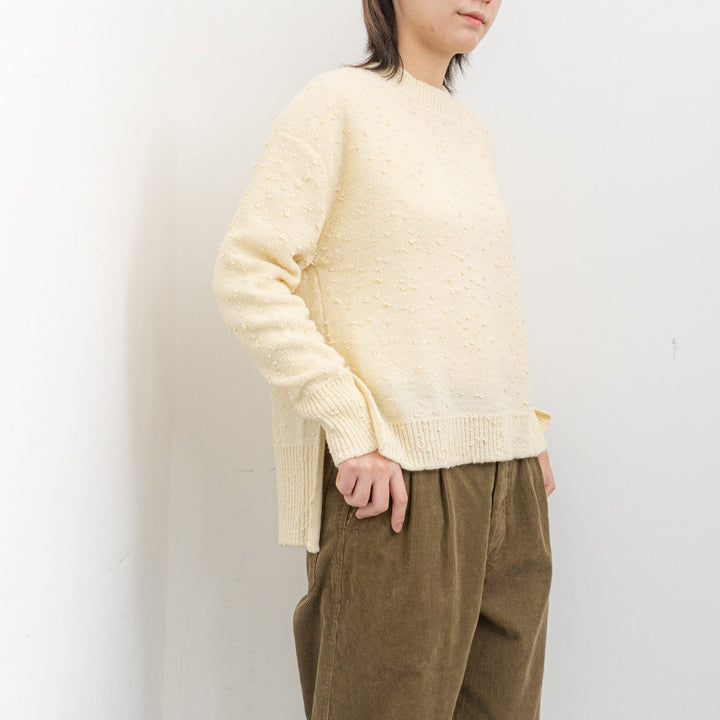homspun/WOMEN　ウールノットヤーンプルオーバー 242-7913