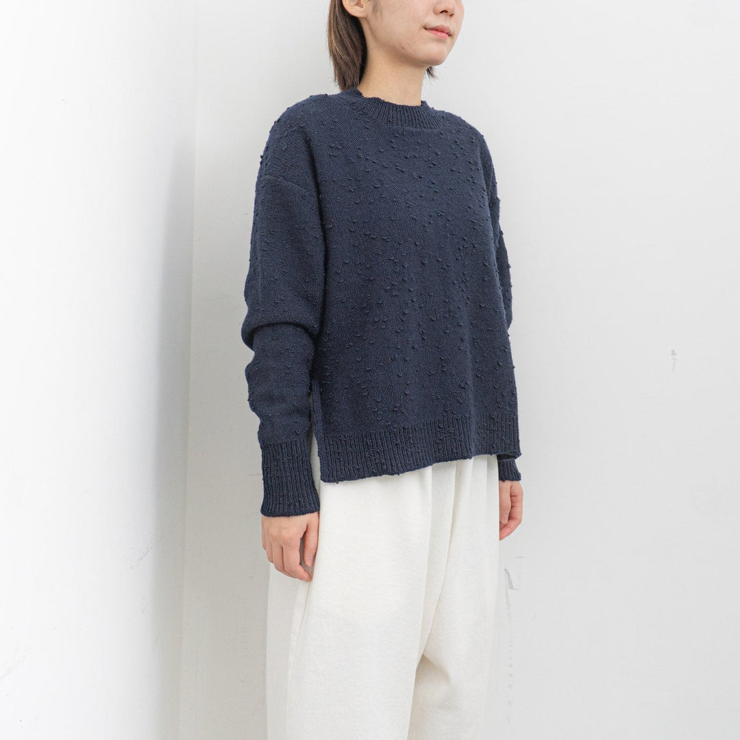 homspun/WOMEN　ウールノットヤーンプルオーバー 242-7913