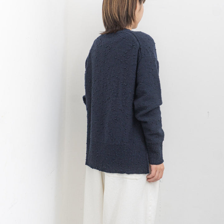 homspun/WOMEN　ウールノットヤーンプルオーバー 242-7913