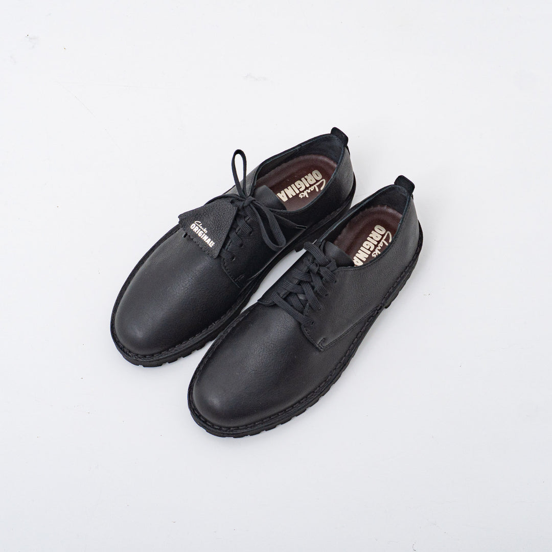 CLARKS ORIGINALS/MEN　Desert Rock Lo Black Leather-suomi