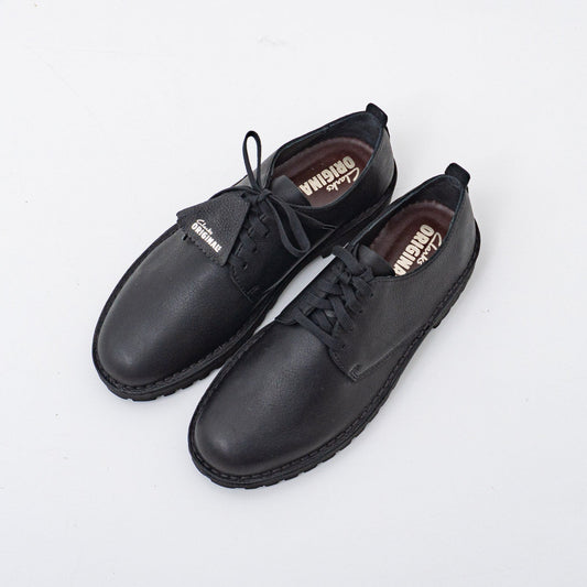 CLARKS ORIGINALS｜MEN　Desert Rock Lo Black Leather-suomi