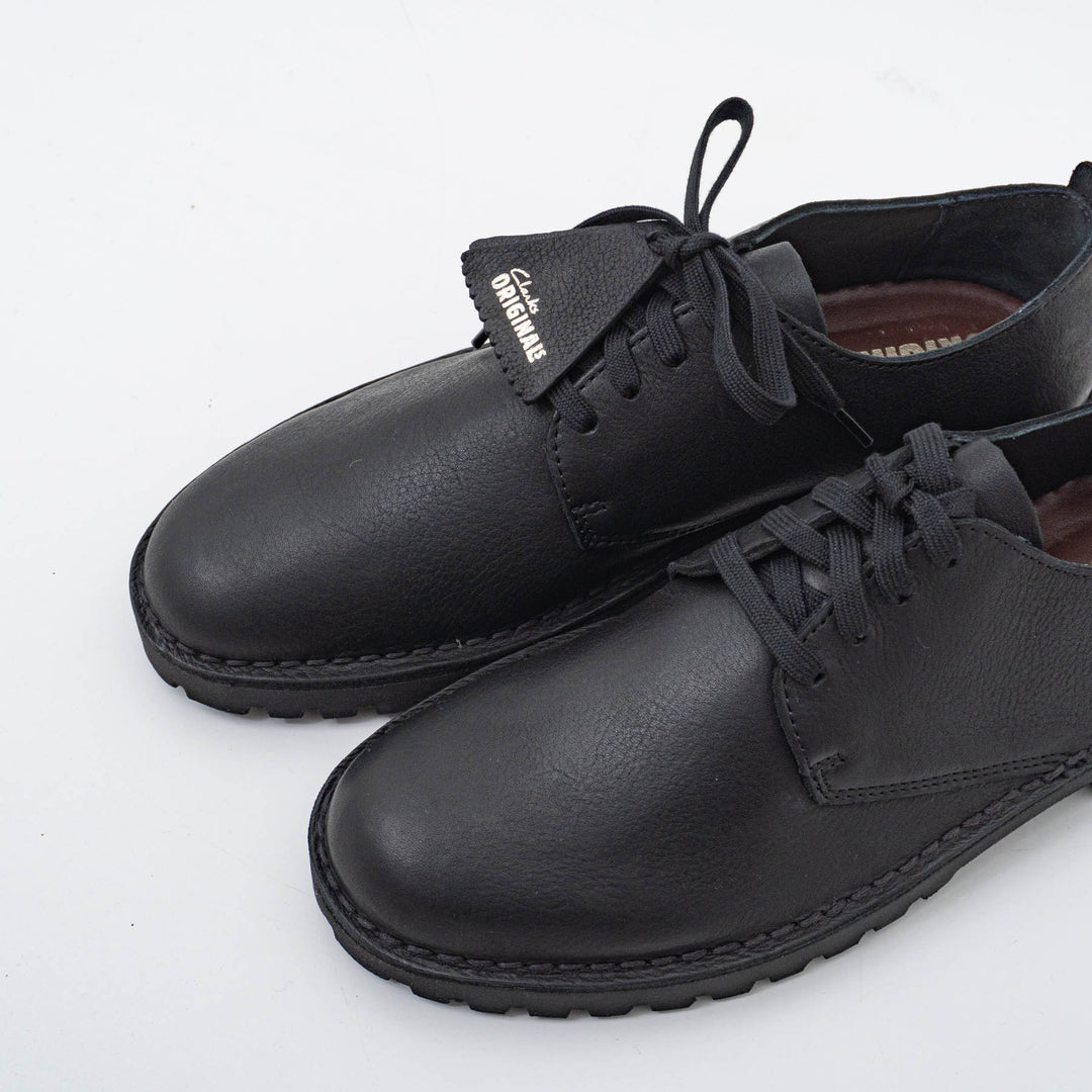 CLARKS ORIGINALS/MEN　Desert Rock Lo Black Leather-suomi