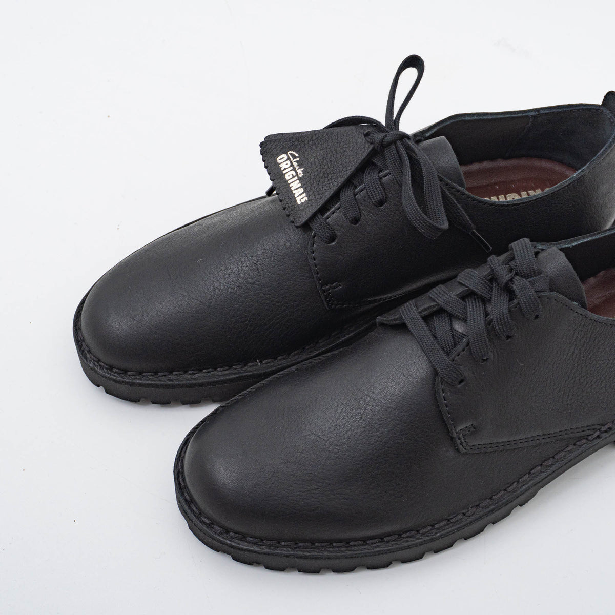 CLARKS ORIGINALS｜MEN　Desert Rock Lo Black Leather-suomi
