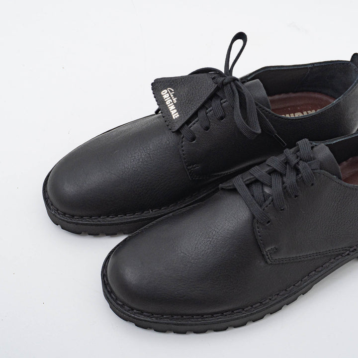 CLARKS ORIGINALS/MEN　Desert Rock Lo Black Leather-suomi