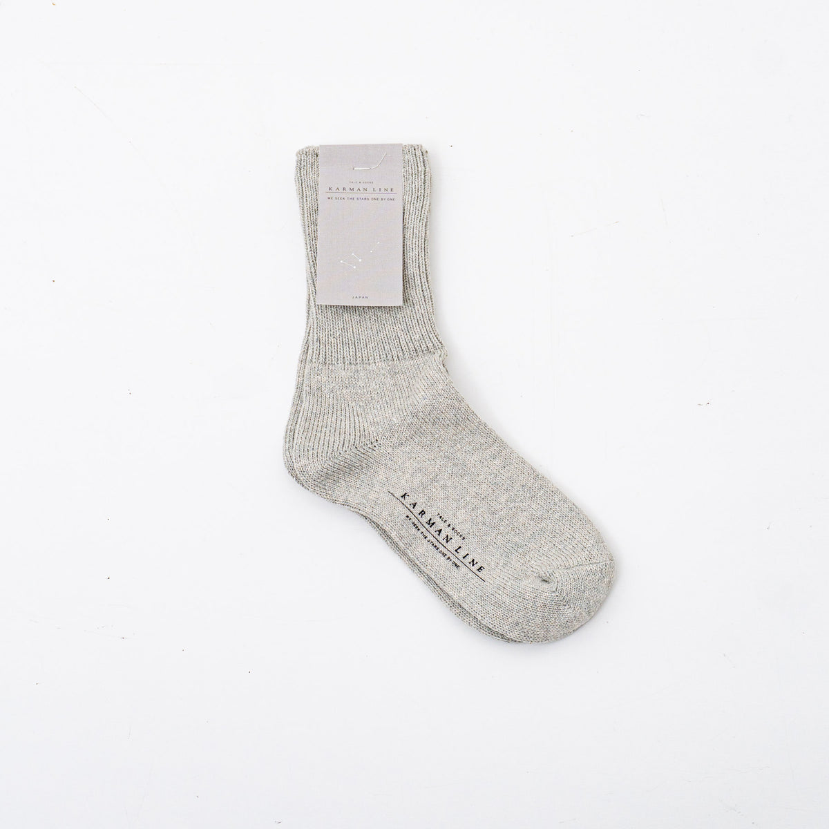 KARMAN LINE｜WOMEN　NORMA Cotton silk NW-L06-1（MOON GRAY）