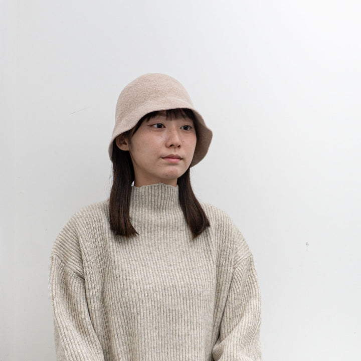 mature ha./　bell hat lamb wool MKF-24130-Y