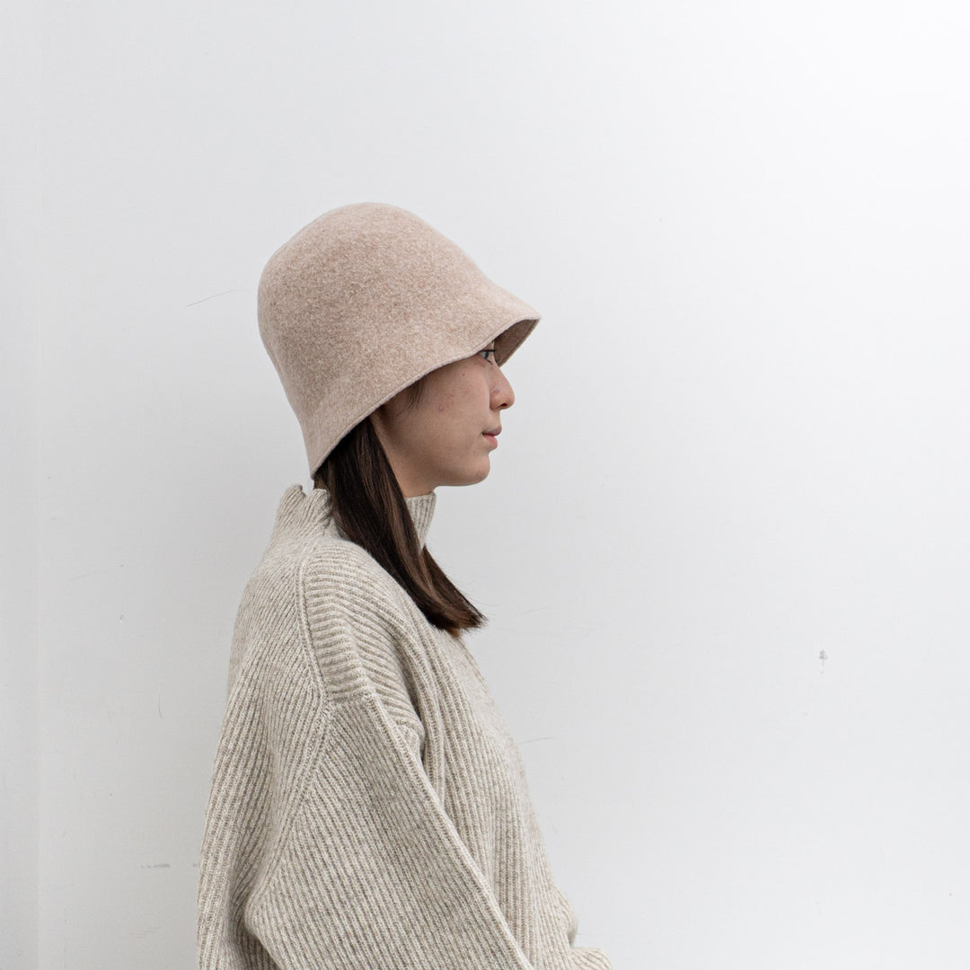 mature ha./　bell hat lamb wool MKF-24130-Y