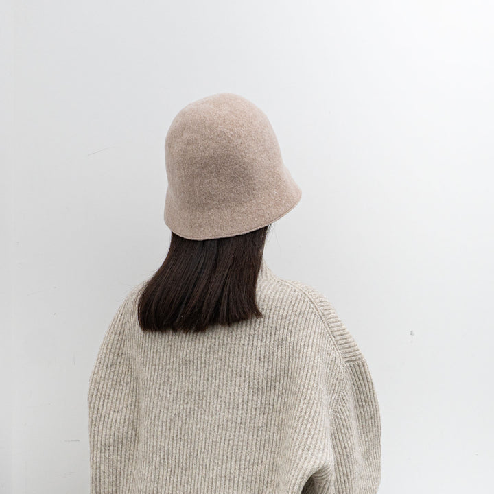 mature ha./　bell hat lamb wool MKF-24130-Y