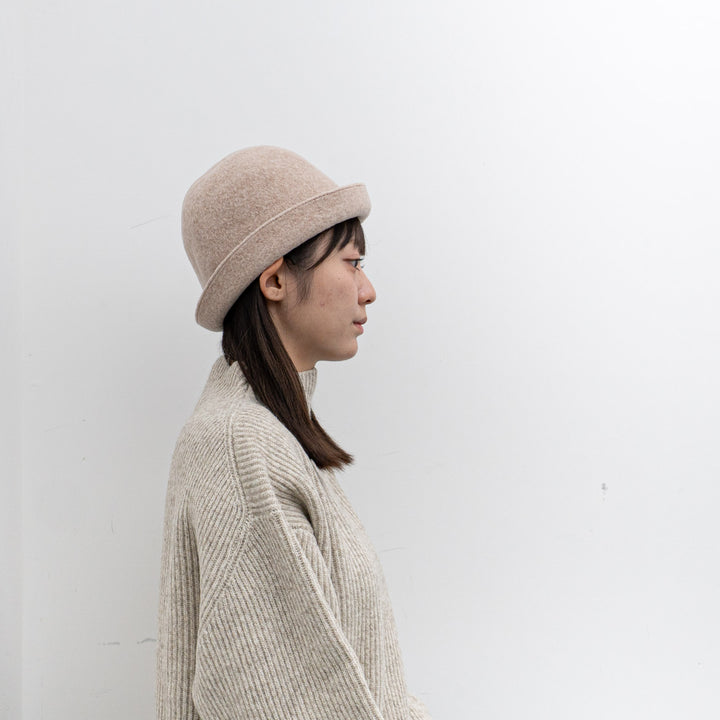 mature ha./　bell hat lamb wool MKF-24130-Y