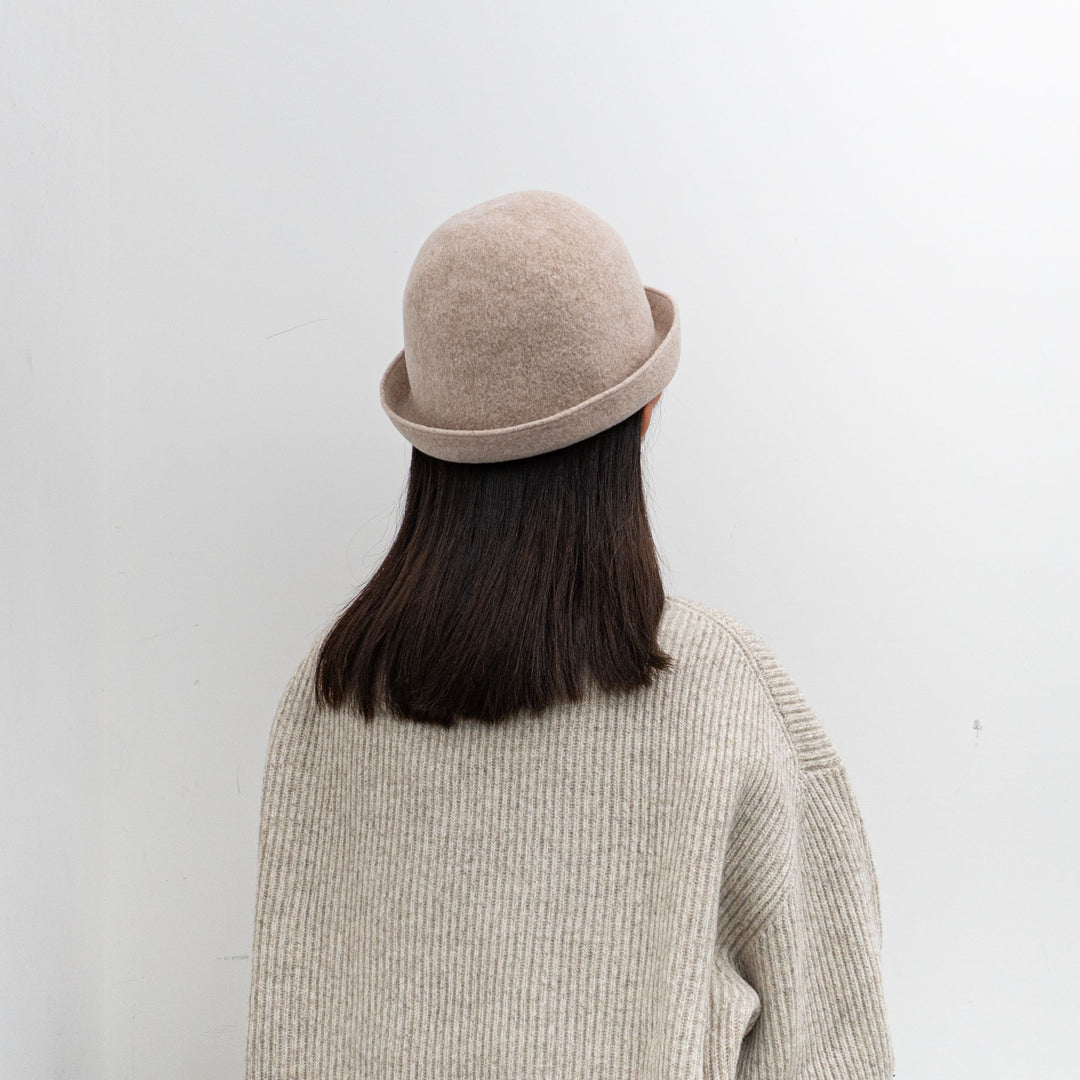 mature ha./　bell hat lamb wool MKF-24130-Y