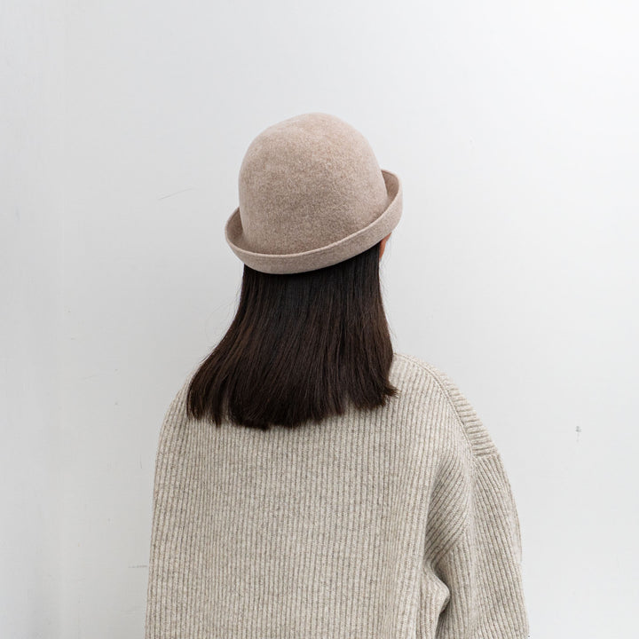 mature ha./　bell hat lamb wool MKF-24130-Y