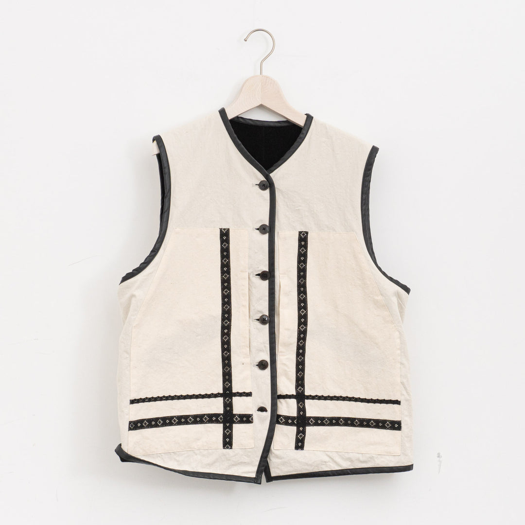 ASEEDONCLÖUD/WOMEN　Reversible uniform vest 252701