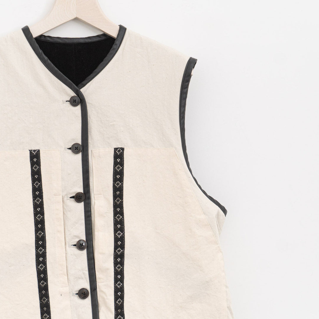 ASEEDONCLÖUD/WOMEN　Reversible uniform vest 252701