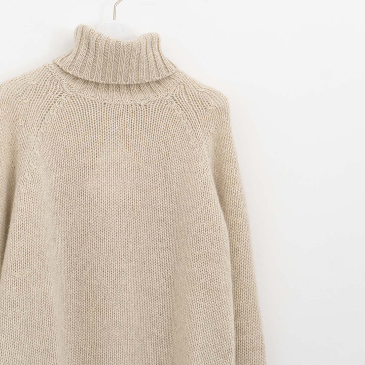 ANSPINNEN/　ヤクチャンキー タートルネックセーター　ANS-WK0091