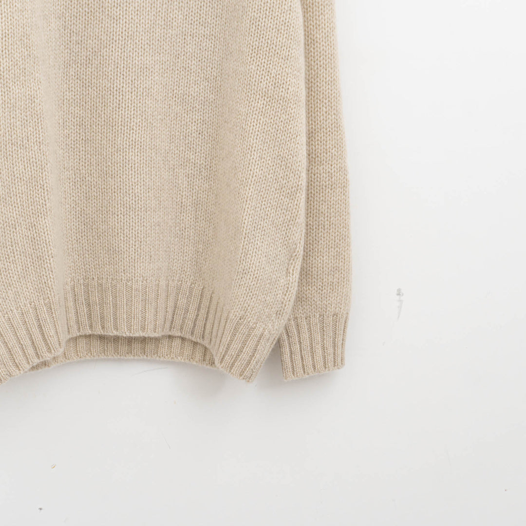 ANSPINNEN/　ヤクチャンキー タートルネックセーター　ANS-WK0091