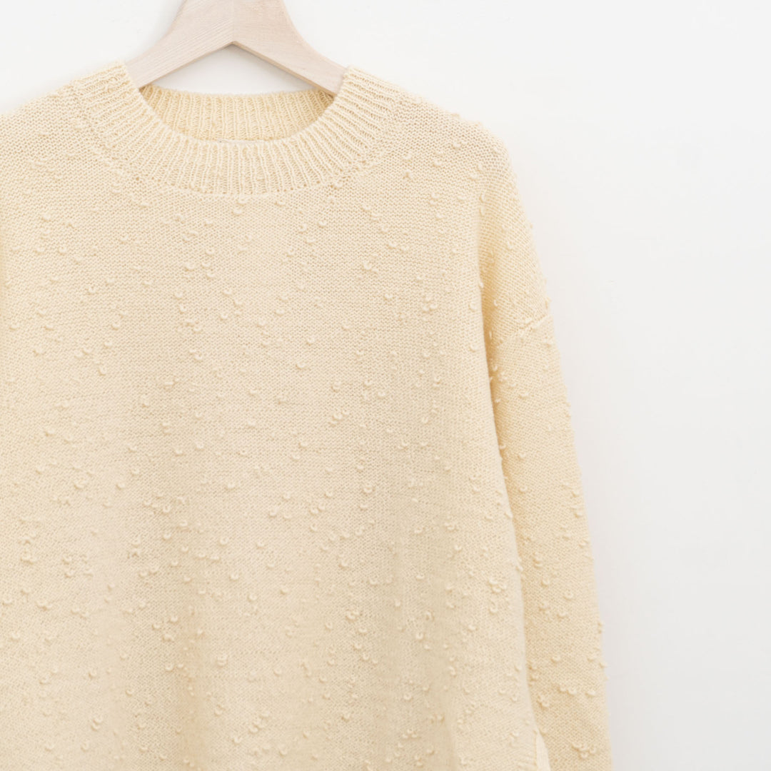 homspun/WOMEN　ウールノットヤーンプルオーバー 242-7913