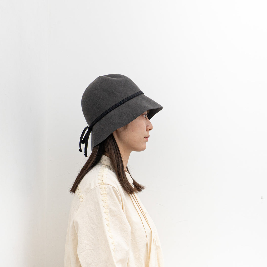 NEW 2024AW mature ha./　folding felt hat MFEL-2201-Y