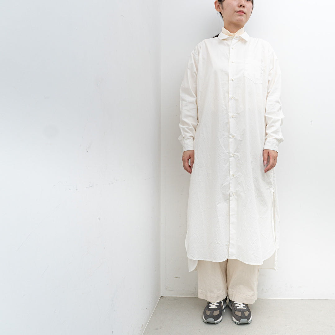 SEA SALT/　long shirt dress　