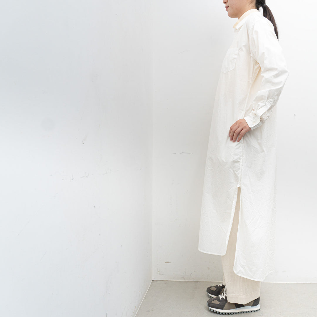 SEA SALT/　long shirt dress　