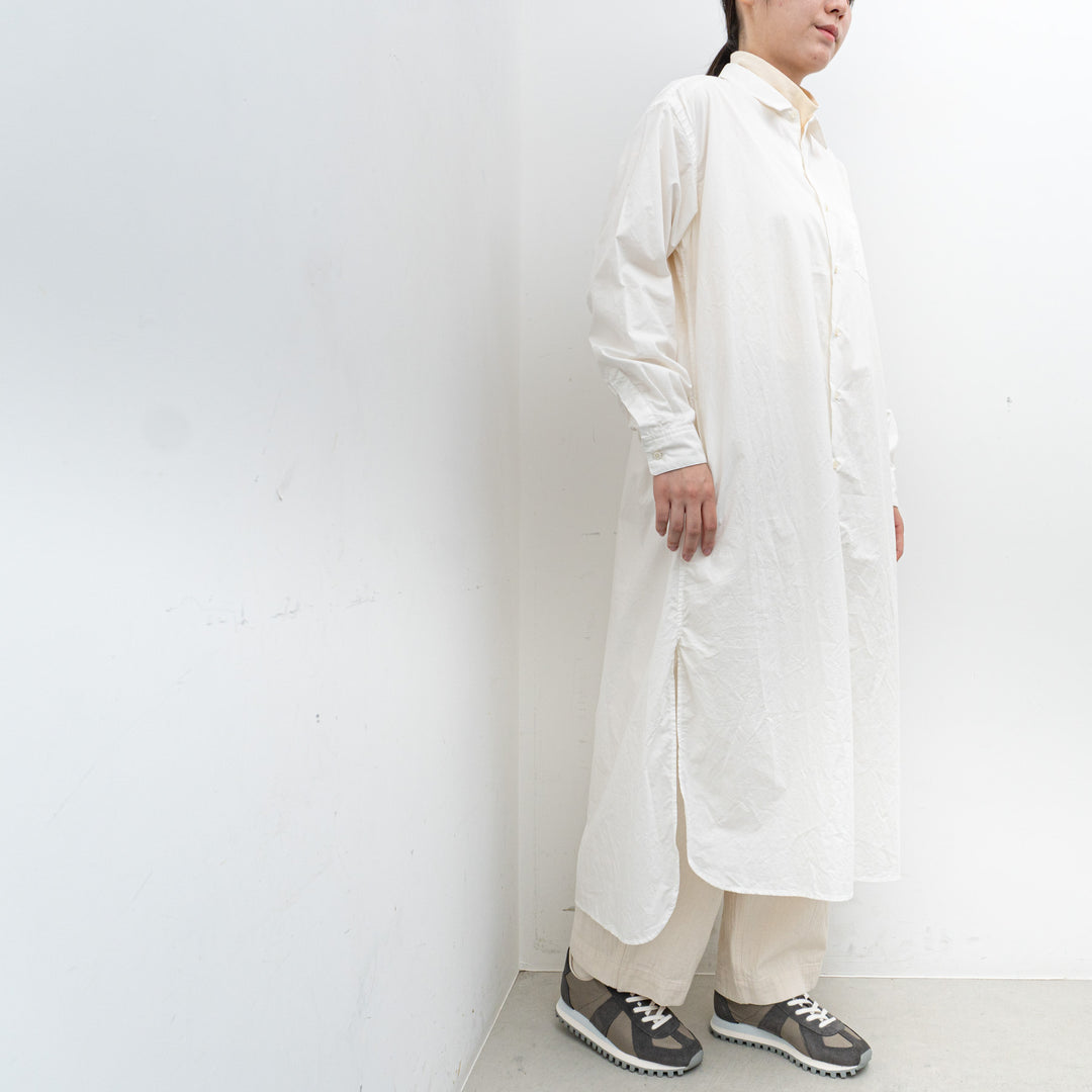 SEA SALT/　long shirt dress　