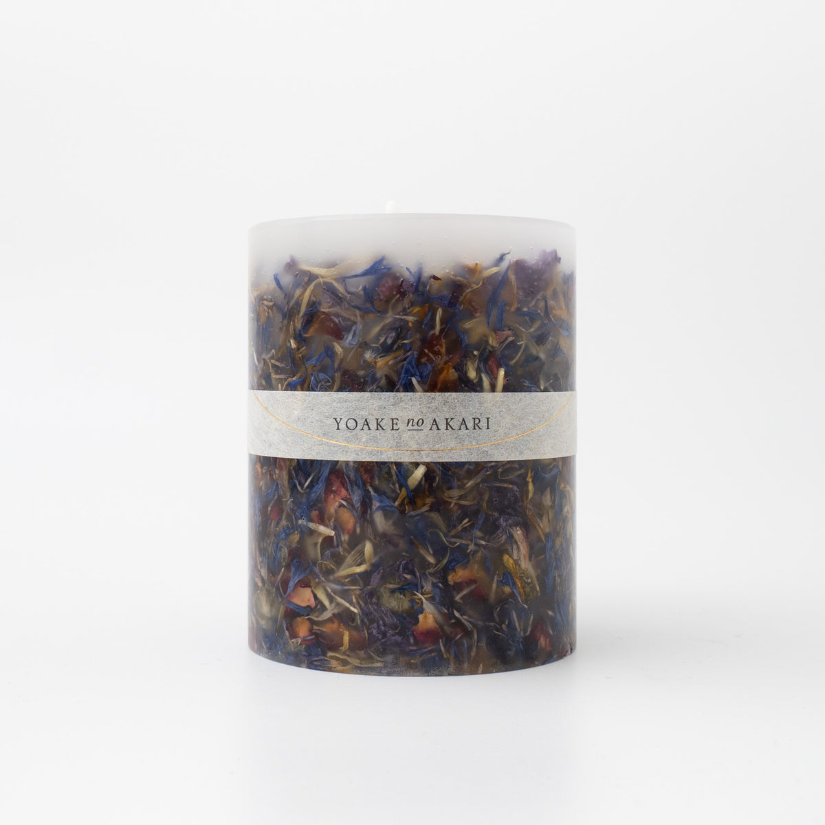 YOAKEnoAKARI｜BOTANICAL CANDLE（BLUE HARD）