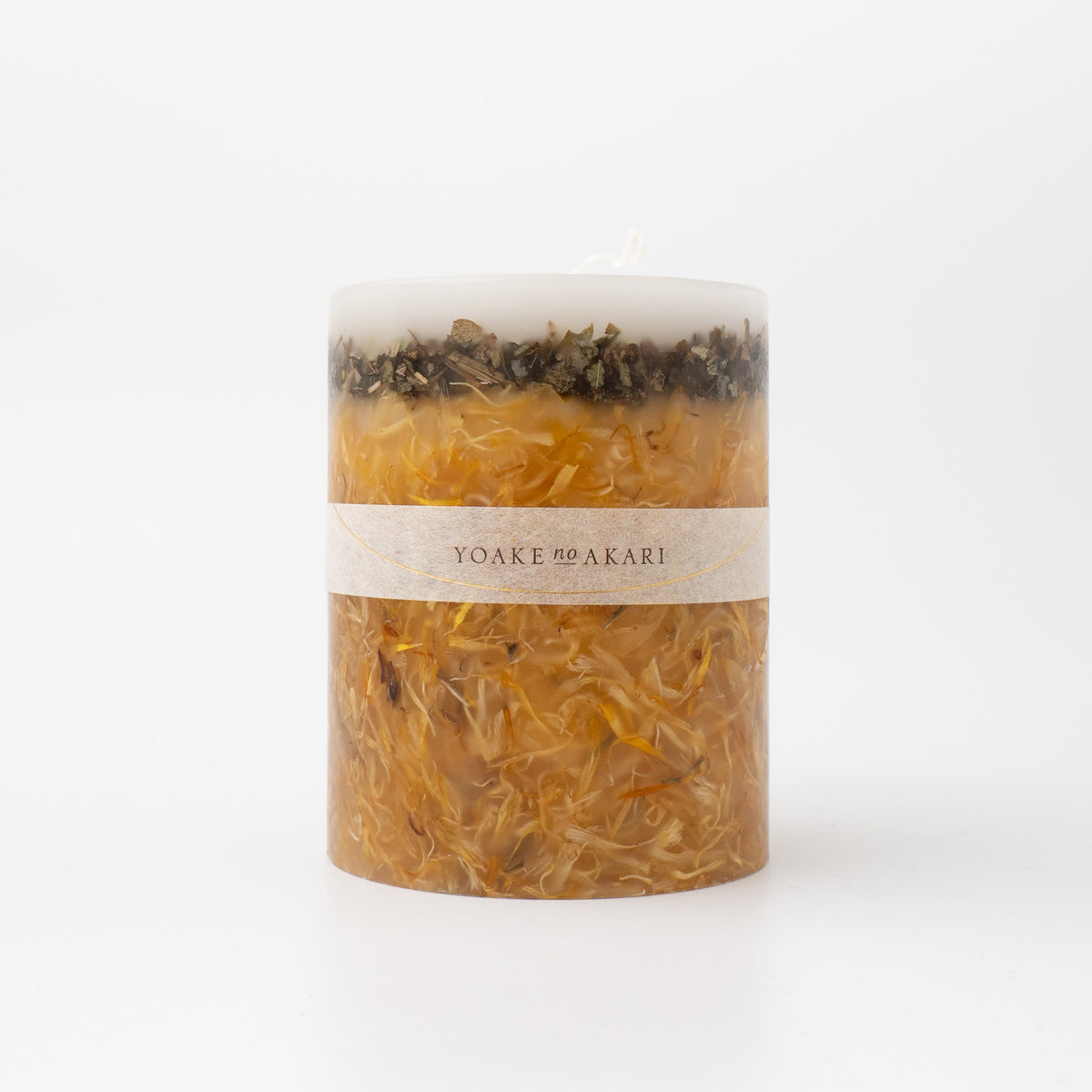 YOAKEnoAKARI｜BOTANICAL CANDLE（MARIGOLD）