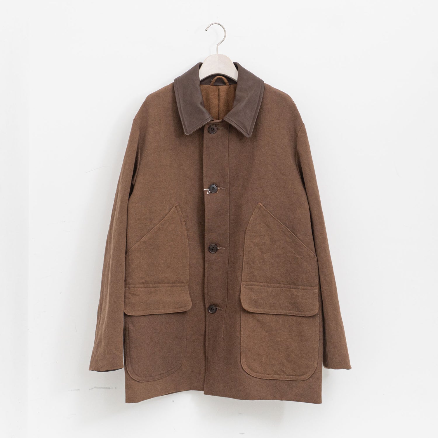 KAPTAIN SUNSHINE｜MEN　Cotton Hemp Work Coat KS25FCO06（kakishibu）