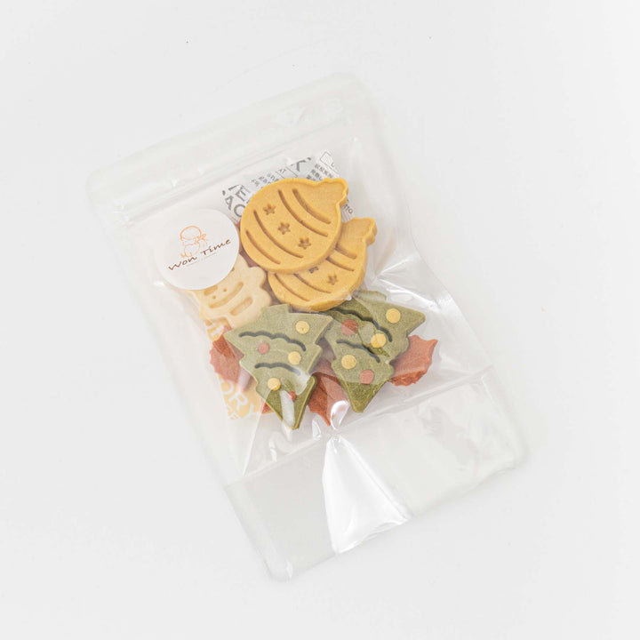 ペット用品-【期間限定】won time/　米粉のクリスマスクッキー