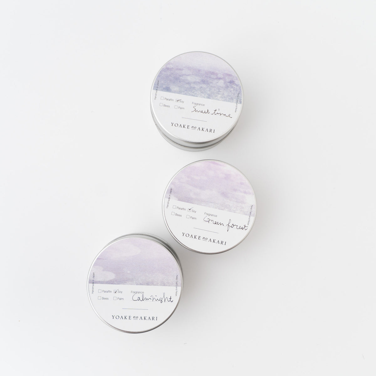 YOAKEnoAKARI｜SOY wax CANDLE travel can