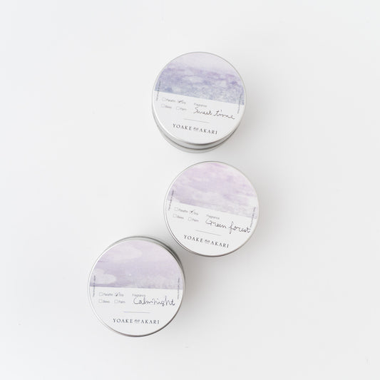 YOAKEnoAKARI｜SOY wax CANDLE travel can