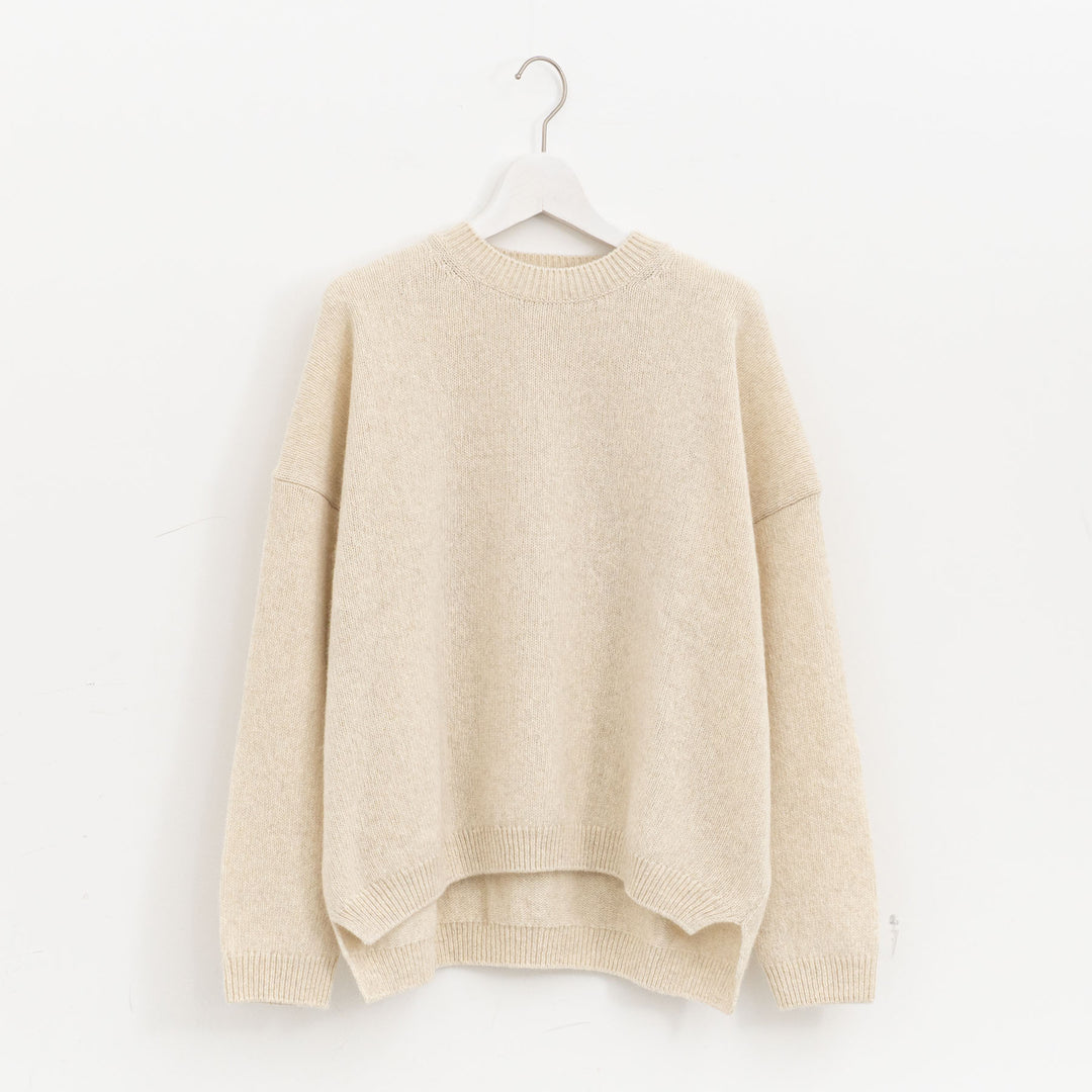 evam eva/　wool fox pullover E253K198