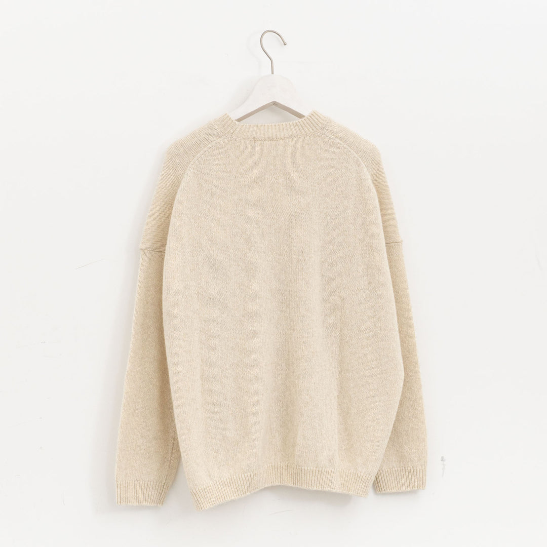 evam eva/　wool fox pullover E253K198