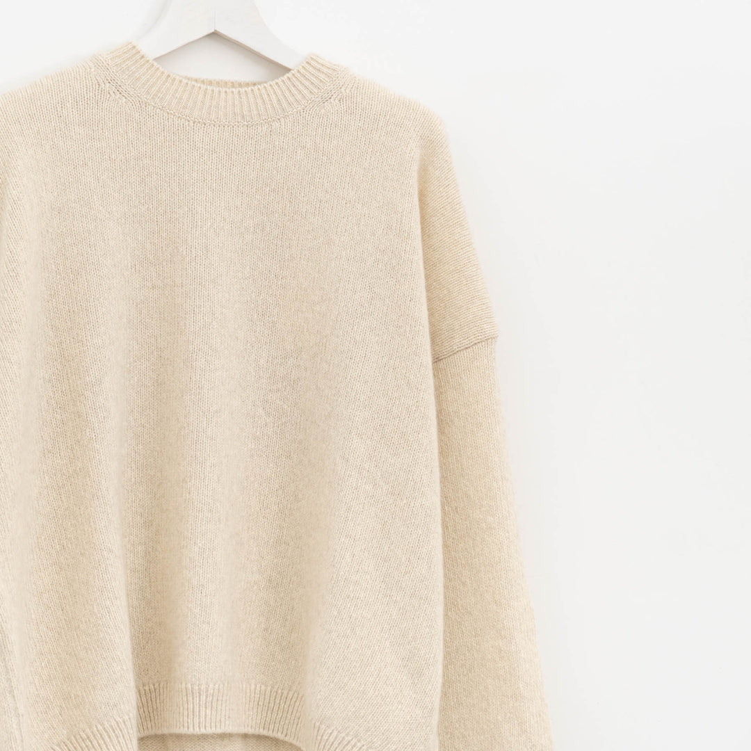 evam eva/　wool fox pullover E253K198