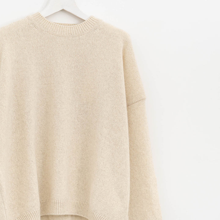 evam eva/　wool fox pullover E253K198