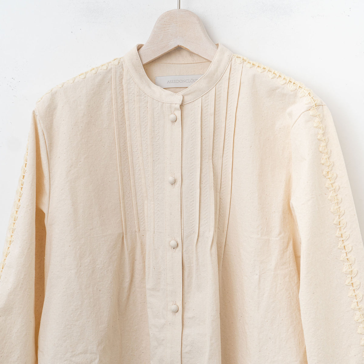 【SALE】ASEEDONCLÖUD｜Tea garden shirt 　242605