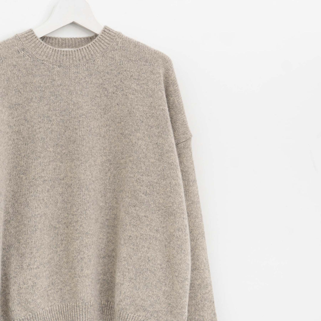 evam eva/　wool fox pullover E253K198