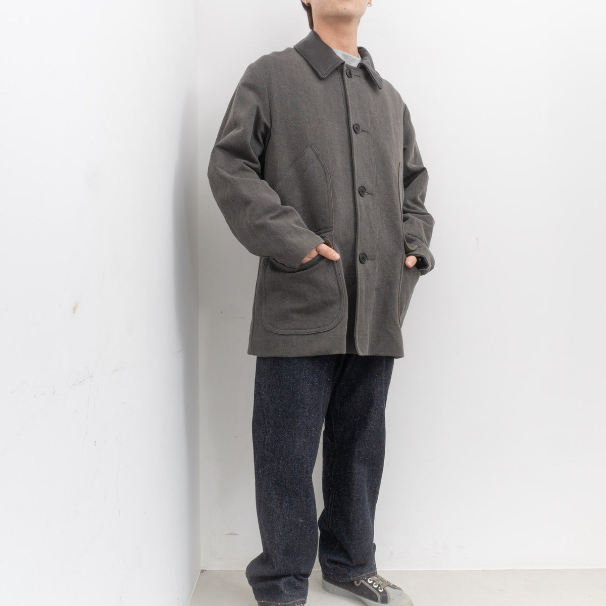 KAPTAIN SUNSHINE｜MEN　Cotton Hemp Work Coat KS25FCO06