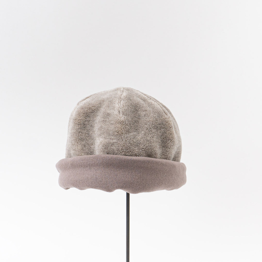 NEW 2024AW mature ha./　reversible beanie - fur MAW24-06-Y