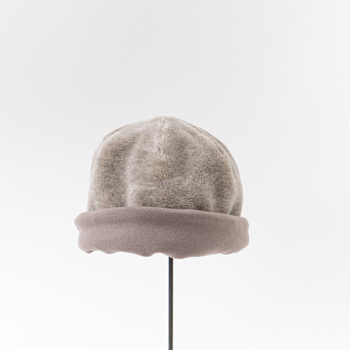 NEW 2024AW mature ha./　reversible beanie - fur MAW24-06