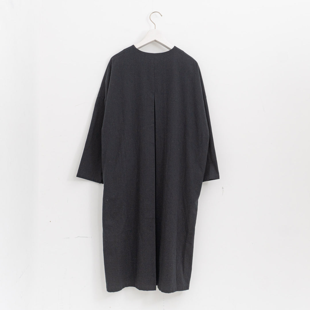 evam eva/　cotton shirt one-piece E253T114