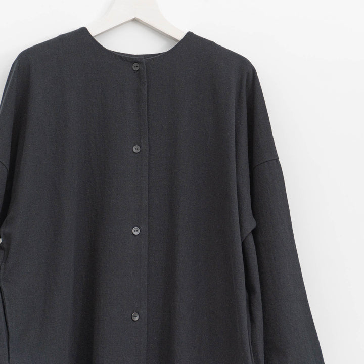 evam eva/　cotton shirt one-piece E253T114