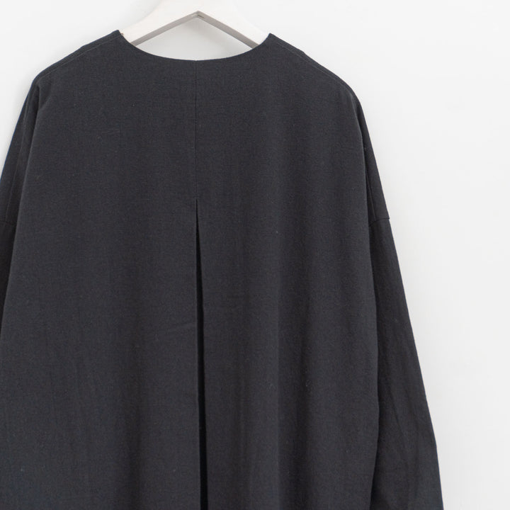 evam eva/　cotton shirt one-piece E253T114