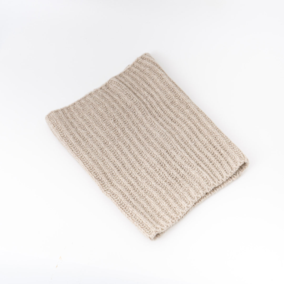 2025AW mature ha./　neck warmer - lamb wool x cashmere MK-3206-D