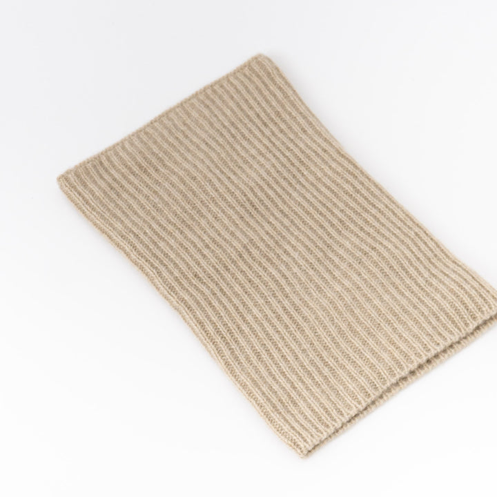 NEW 2024AW mature ha./　snood - cashmere x sable MK-3001ND　beige-Y