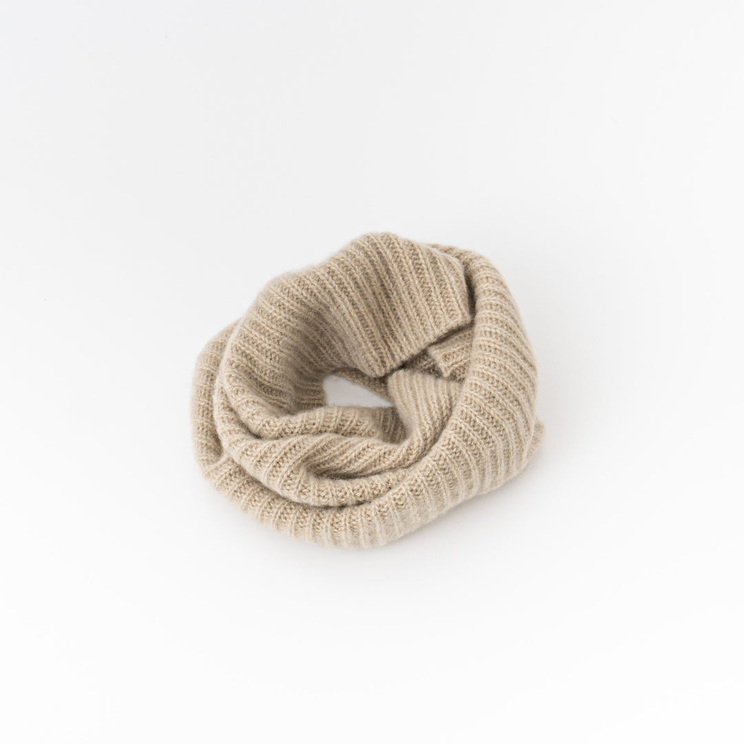 NEW 2024AW mature ha./　snood - cashmere x sable MK-3001ND　beige-Y