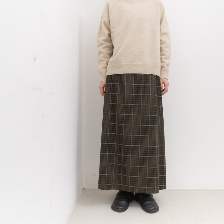 【完売】atelier naruse /WOMEN　ECOARCH®　A-line skirt na-f06039