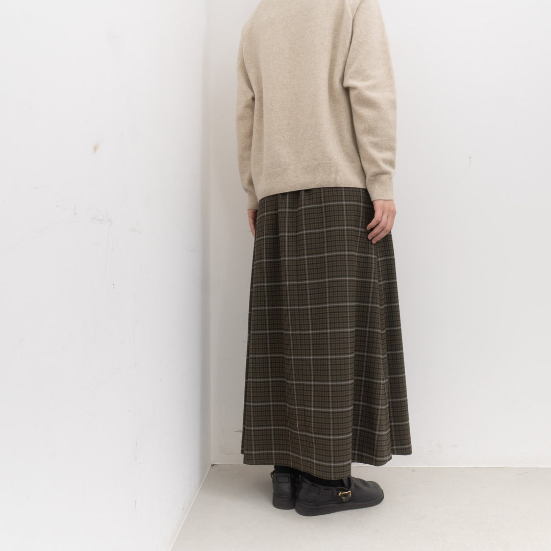 【完売】atelier naruse /WOMEN　ECOARCH®　A-line skirt na-f06039