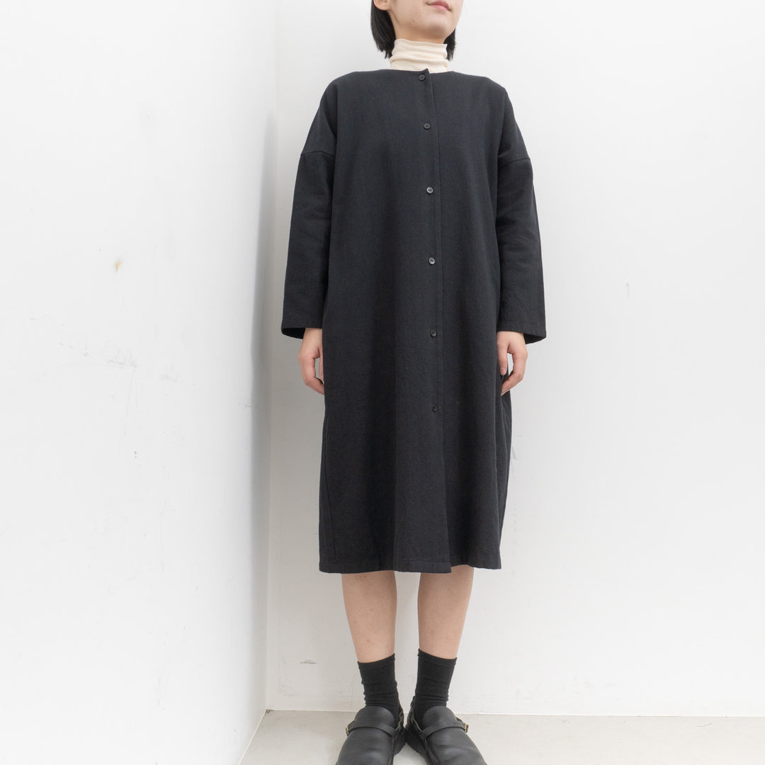 evam eva/　cotton shirt one-piece E253T114