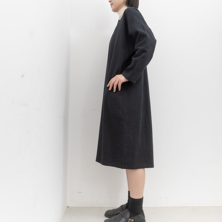 evam eva/　cotton shirt one-piece E253T114