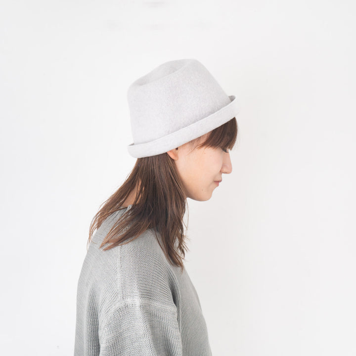 mature ha./　bell hat lamb wool MKF-24130-Y